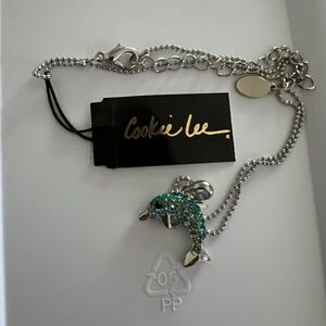 Crystal Dolphin Necklace